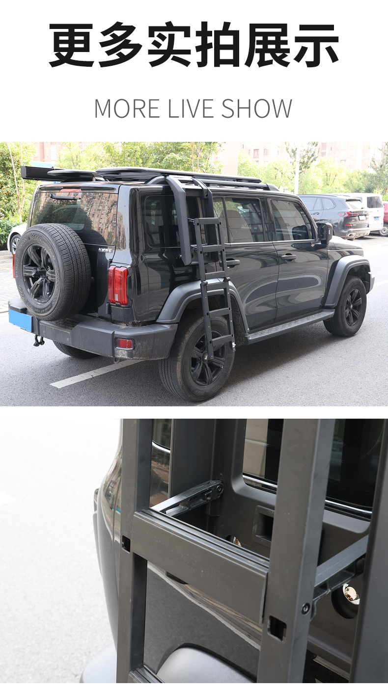 Tank 300/400/500/700 Car Roof Rack Frame Harvard Raptor/H9 Ladder Travel Expansion Platform