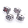 Fashionable square ring, watch for beloved, internet celebrity, punk style, wholesale