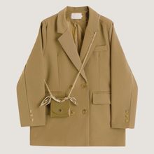 小西装外套女春秋感穿搭西装轻奢开春款小个子百搭学院风