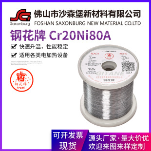 Beijing Shou Steel Steel Brand Nickel Chrome Round Wire High Temperature Electric Heating Wire Cr20Ni80 Resistance Wire Heating Wire Heating Wire