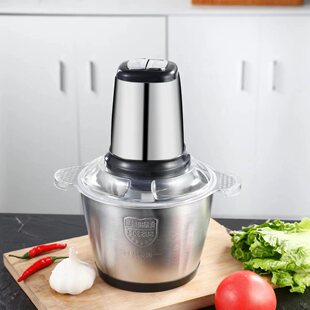 Home Kitchen Electric Meat Grinder Small Cooking Machine Multi-Functional Stainless Steel Meat Grinder Cooking Machine Food Supplement Machine