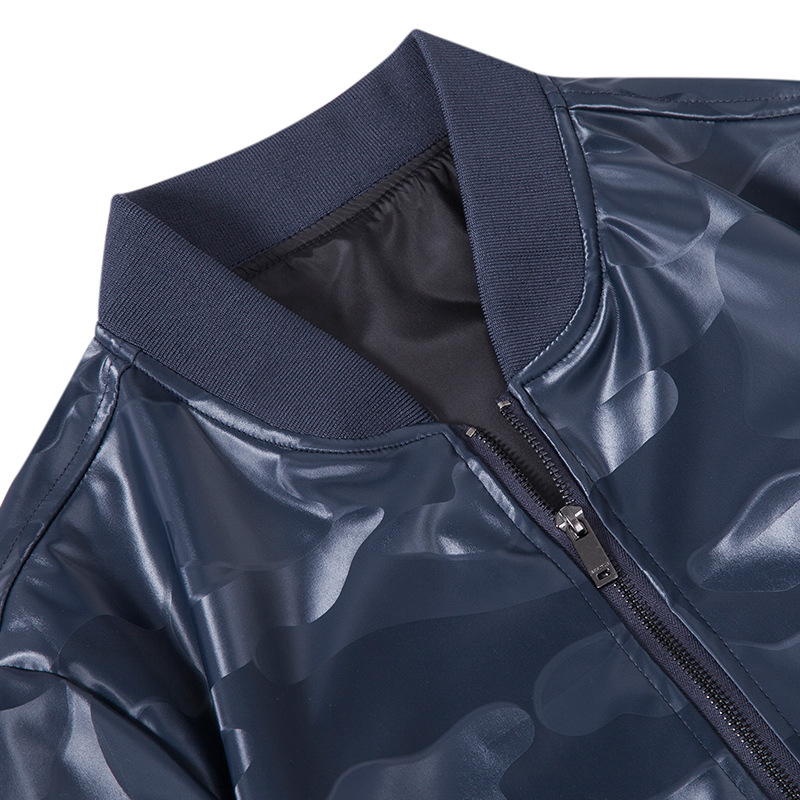 Men's Clothing leather jacket for men loose stand up collar PU leather jacket trendy brand handsome motorcycle clothing_voghion.com