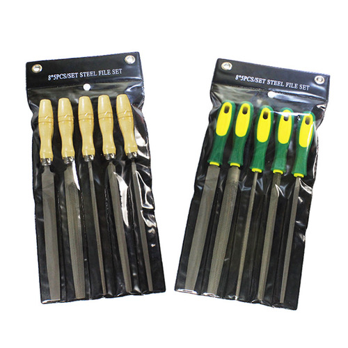 File grinding tool set alloy woodworking tool triangular file medium tooth small semi-circular fitter file steel file round