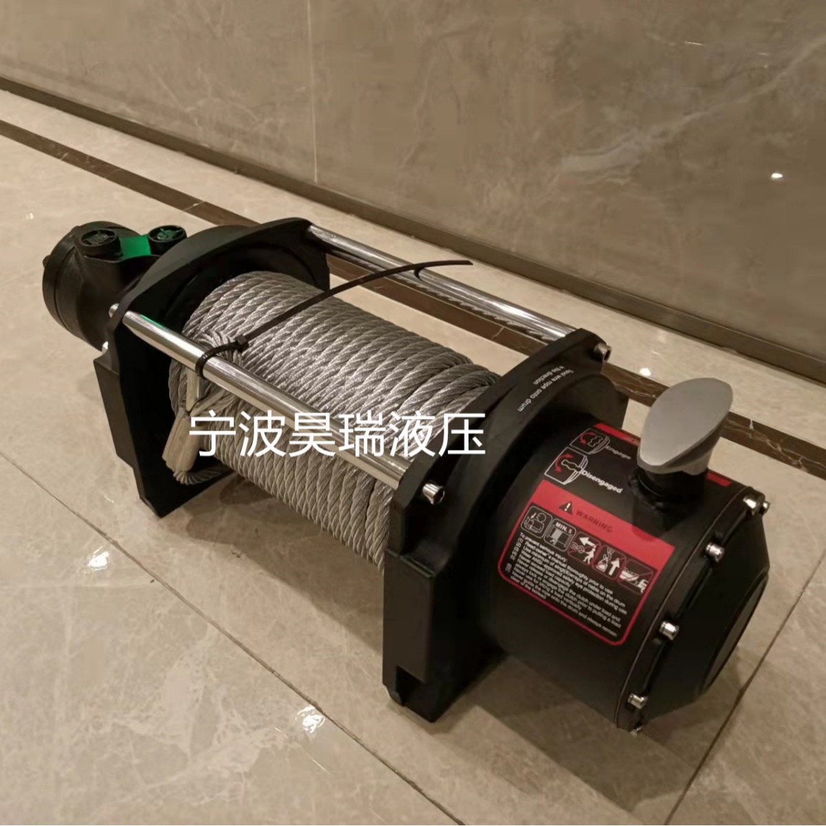 清障车液压绞盘 4吨卷扬机牵引机农机拖拉机用 清障车配件