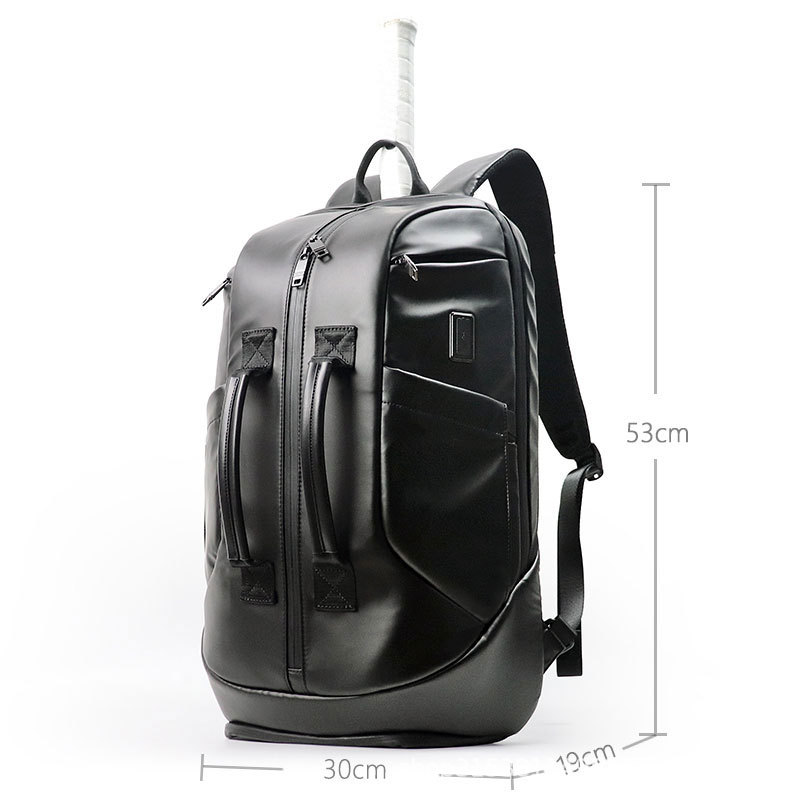 Bolsa DE TENIS 2024 nueva mochila de dos piezas portátil multifuncional bolsa de deportes bolsa de negocios bolsa de Bádminton de tela impermeable image 7