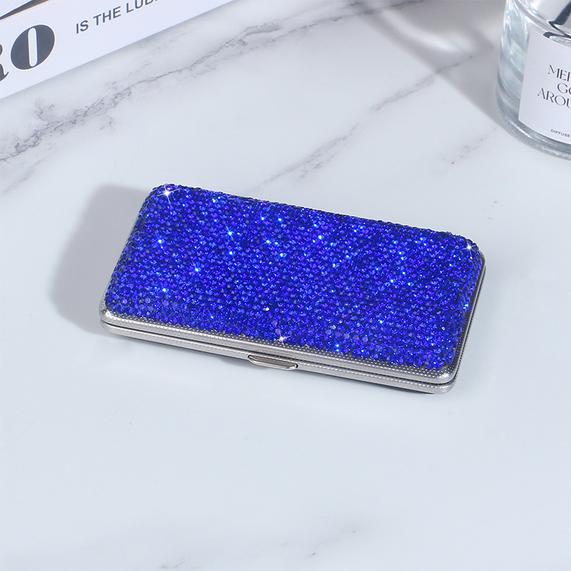 직사각형 담배 상자-클레이-블루 다이아몬드