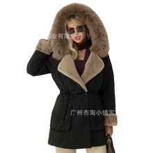 2025年新款整皮水貂内胆可拆卸短款派克服女款收腰显瘦外套小个子