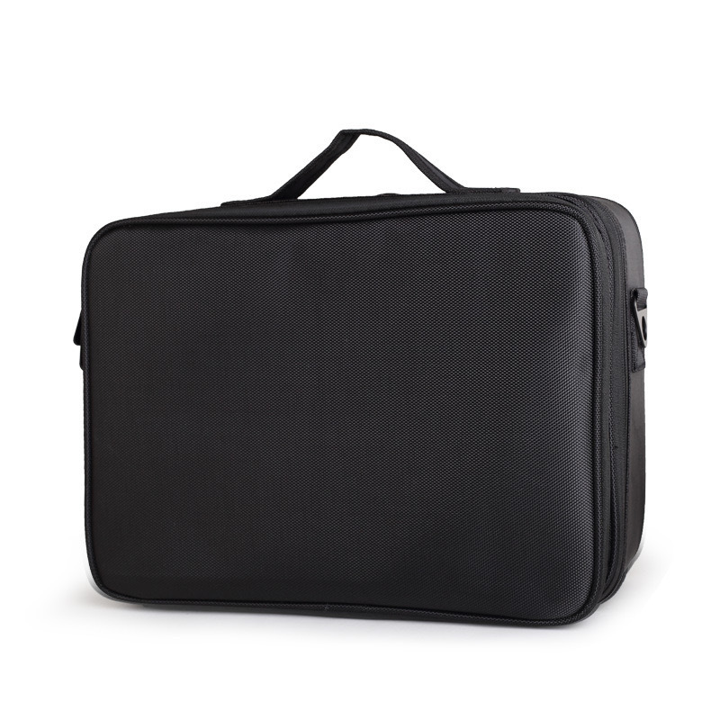 Bolsa de cosméticos profesional de gran capacidad tatuaje bordado maquillaje de uñas multifuncional partición portátil Caja de Herramientas bolsa de almacenamiento de maquillaje