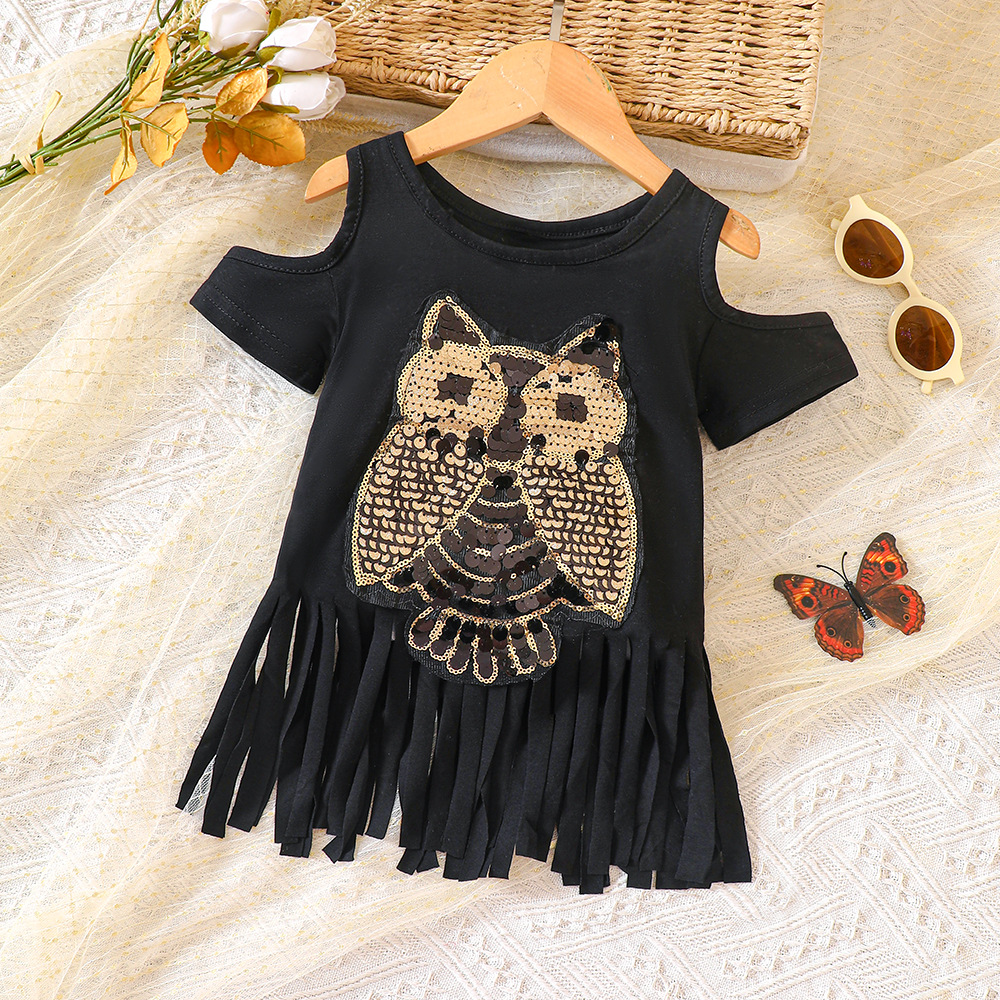 Owl Sequin T-Shirt