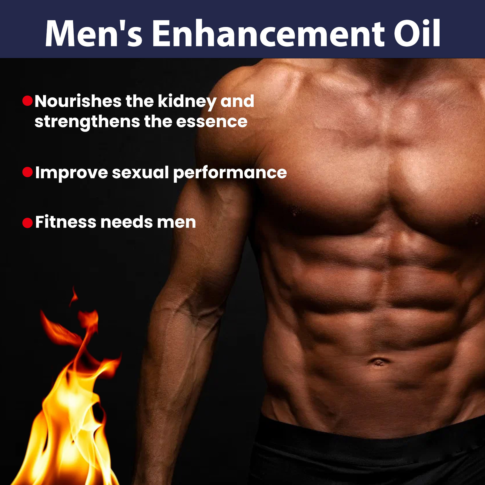 Ätherisches Öl für die Körperpflege für Männer mit feuchtigkeitsspendender und langanhaltender Massage_voghion.com