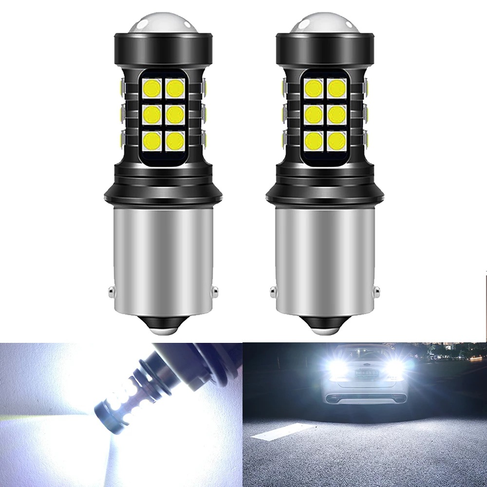 Decodificación de luces de dirección LED para automóviles T15 1156 T20 1157 luces de freno 7440 3030 2 7SM