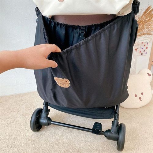Ins Korean-style baby stroller storage bag, outdoor bottle and diaper storage bag, children's cart accessory bag