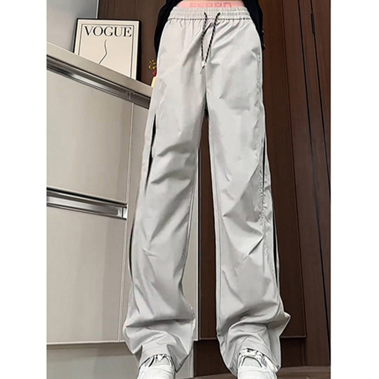 American-style Functional Casual Charge Pants Boys Trendy Brand New Loose Straight High-street Puppies Handsome Outdoor Sports Long Pants