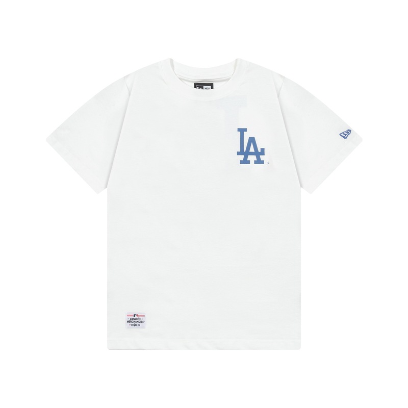 国境を越えた貿易 25S 夏新作 MLB/NY 新しい男性と女性のファッションベーシックラウンドネック半袖 T シャツ男性と女性のための同じスタイル|undefined