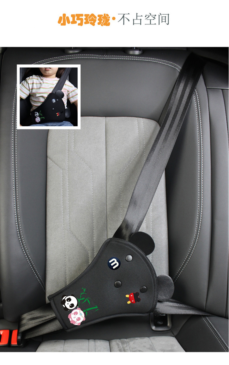Car Seatbelt Shoulder Pad Cartoon Safety Cover Car Interior