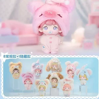 正版MIKUKU·摇篮曲绒绒宝贝系列毛绒盲盒潮玩周边批发礼品