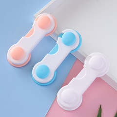 Multi-functional safety lock child knob lock cabinet door handle without drilling sliding door push clip anti-pinch drawer cabinet door