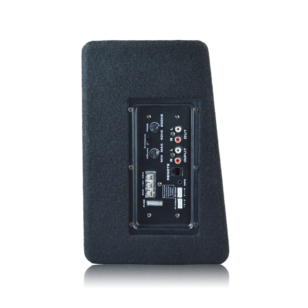Manufacturer Wholesale Jb Modified Car Ultra-Thin Dual 10inch Subwoofer Heavy Bass Seat Cannon Active Car Audio
