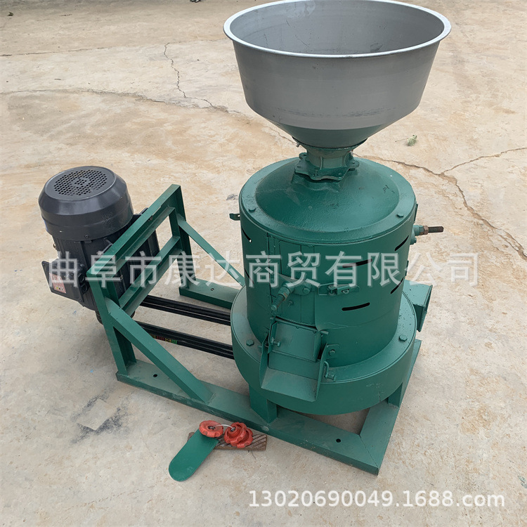 水稻脱皮碾米机 小型粮食脱皮机 粮食破碎碾米设备