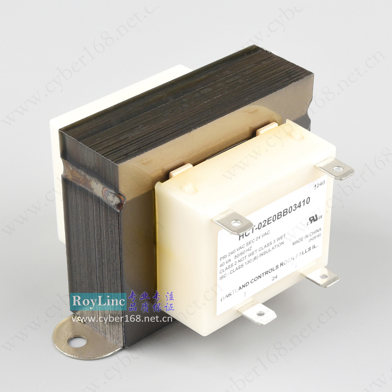 40VA 240V转24V UL CUL Hartland Controls 50/60Hz 空调变压器