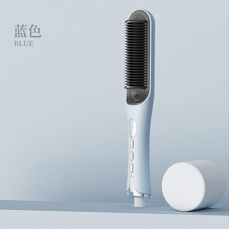 파란색
