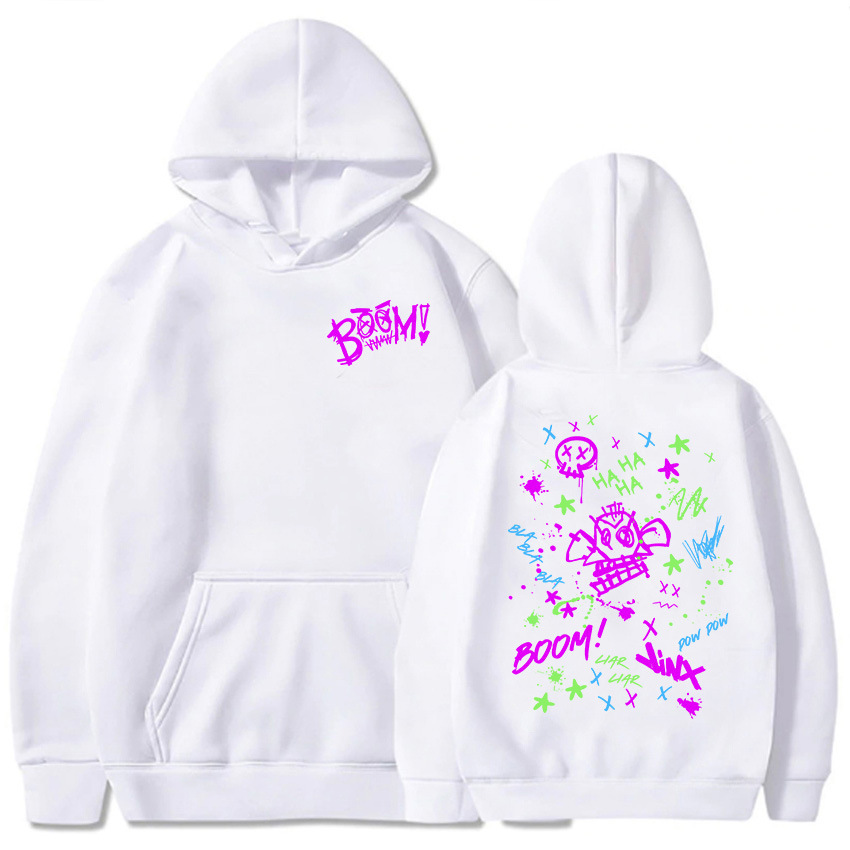 Female Hoody Boom Monkey Jinx Arcane Hahaha Hoodies