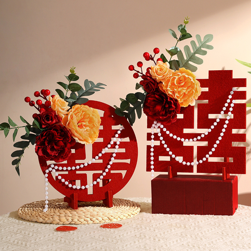 Wholesale Wedding Decoration Items, Engagement Decorations, Wedding Room Living Room Photo Props, Wedding Banquet Table Decorations, 3D Happy Word Signs