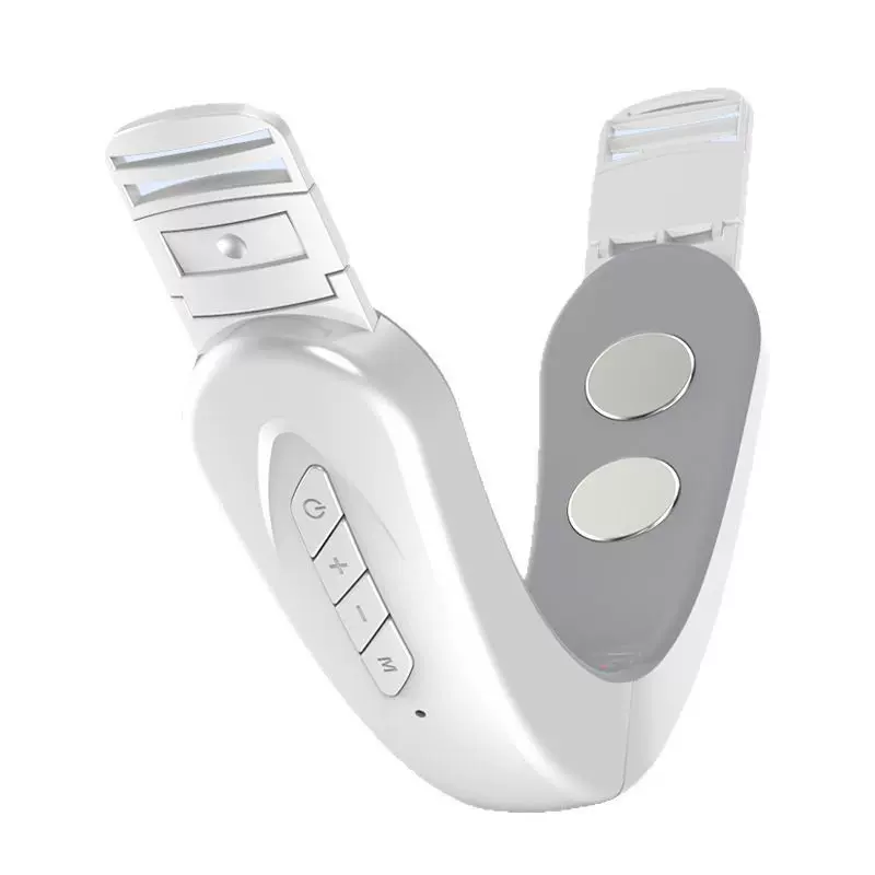 跨境瘦V型脸仪器智能瘦脸仪EMS微电流塑脸按摩脸部下巴美容按摩仪