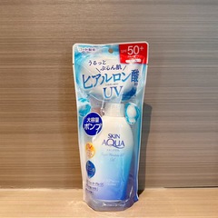 日本本土楽敦日焼け止めスキンアクア超保湿SPF50日焼け止めクリームUV爽やかジェル140ML
