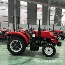 100马力四轮拖拉机 120马力农用旋耕机 904四驱犁田机翻转犁