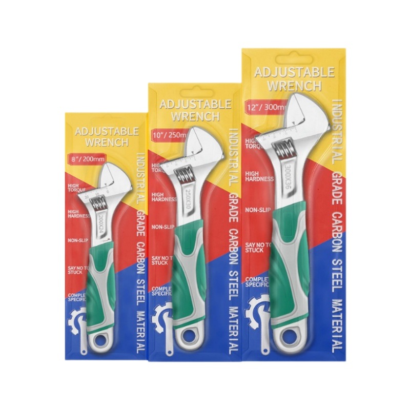 Llave móvil genuina Llave multifuncional de grado industrial Herramienta de llave abierta universal engrosada de 12 pulgadas