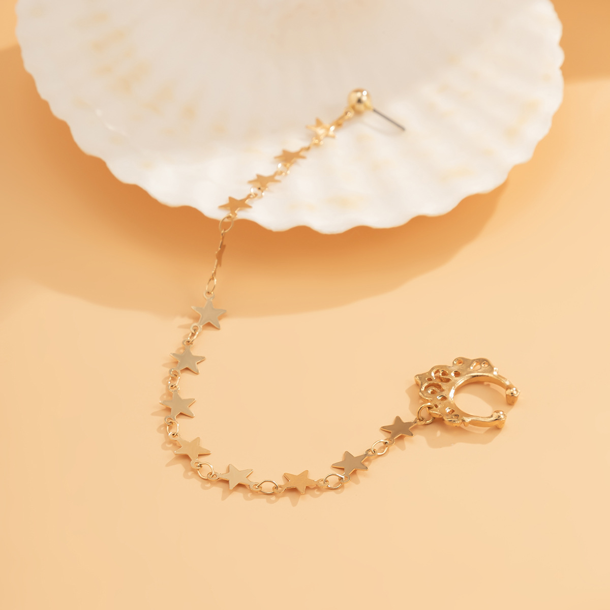 European and American jewelry, ethnic style, Su style, no punching nose studs, nose accessories, sweet and cool earrings, puncture nose rings_voghion.com