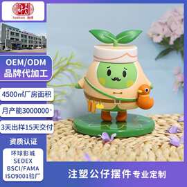 定制暴力熊公仔摆件盲盒手办玩偶批发创意可爱卡通注塑工艺品