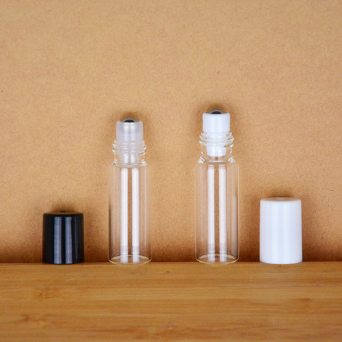 Promotional sample glass bottle 1ml ~ 10ml ball bottle, perfume bottle, transparent ball bottle