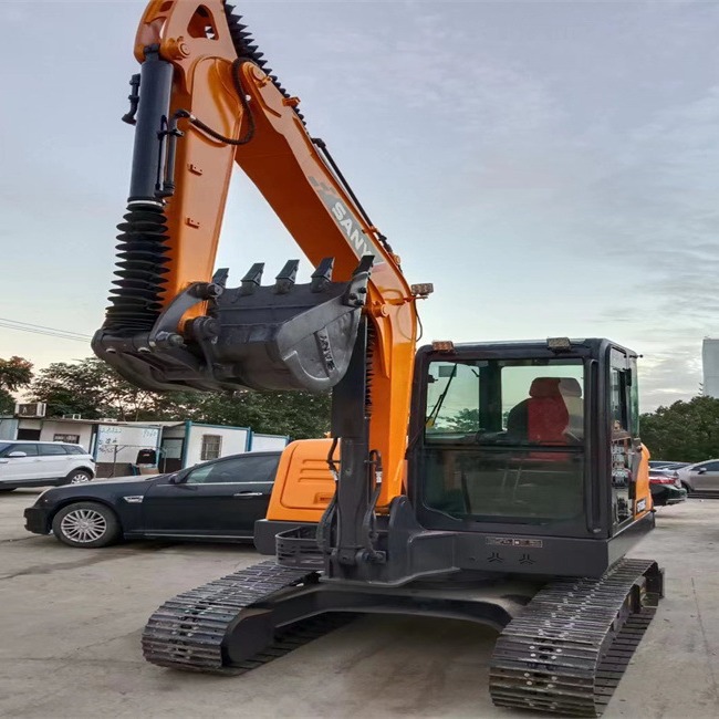 Excavadora SY60C de segunda mano, exportación de Canadá, buen rendimiento y alta calidad