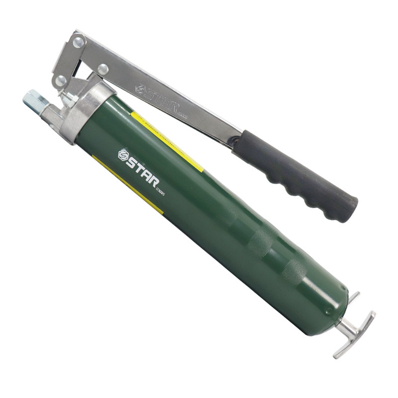 Pistola de engrase manual al por mayor, pistola de engrase de un solo toque para excavadoras, vehículos pesados, máquina de engrase de alta presión para maquinaria agrícola.