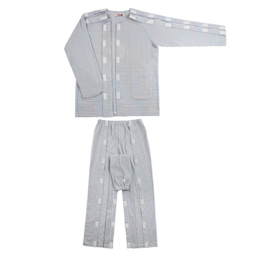 Fully open easy-to-put-on and take-off nursing clothing, care clothing for fracture patients, beauty salon hospital patient clothing