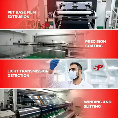 Self-Healing, 7.5Mil Hydrophobic Transparent — Car paint protective film