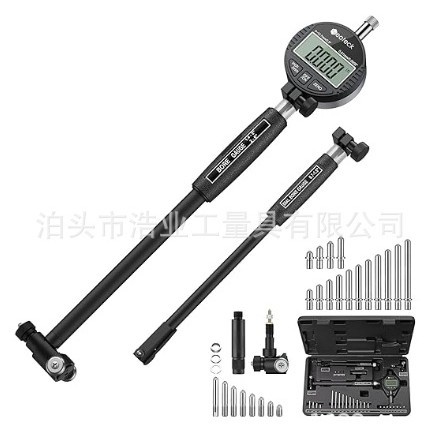 18-160mm公制指针量缸径表3件套装电子数显内径百分表0.7-6英寸