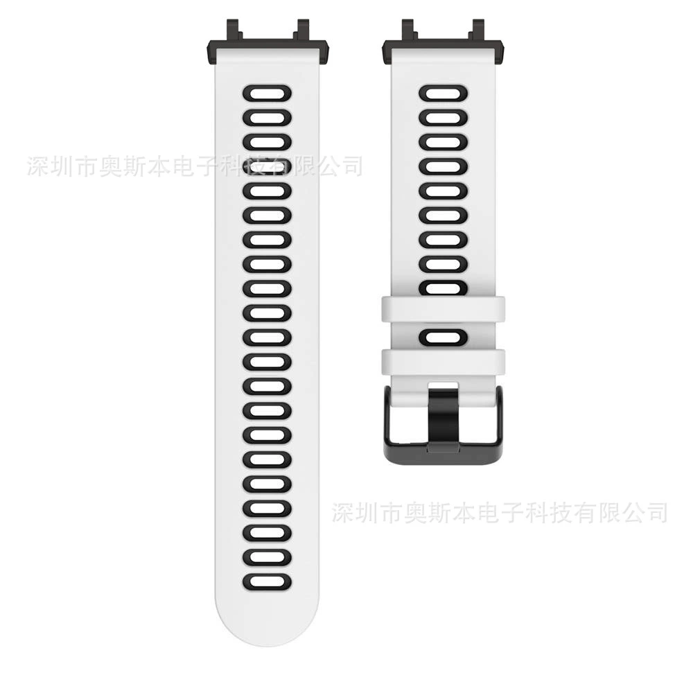 Ремешок для часов (Amazfit) T‑Rex 2, двухцветный силикон, 22 мм, 8 цветов