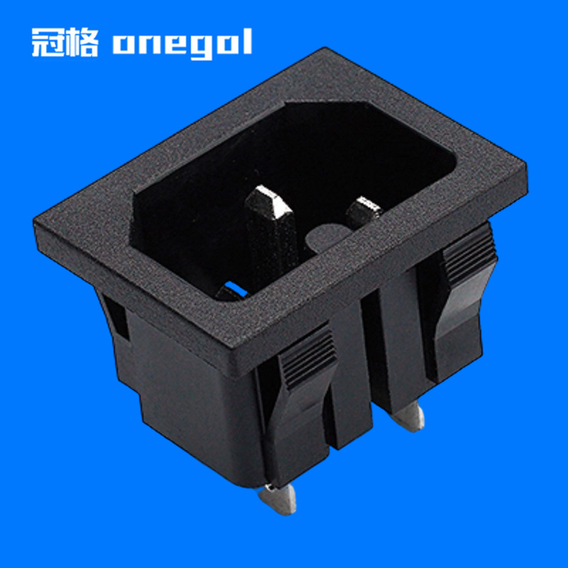 电饭锅 烤箱电源插座品字公座C14热态耐高温品字尾公座卡式ST-A08