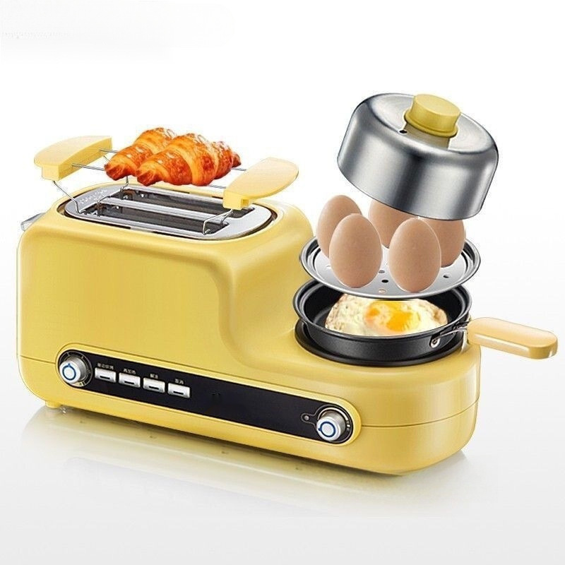 Breakfast Household Toaster for Home Use, 2-Slice Breakfast Toaster, Fully Automatic Toast
