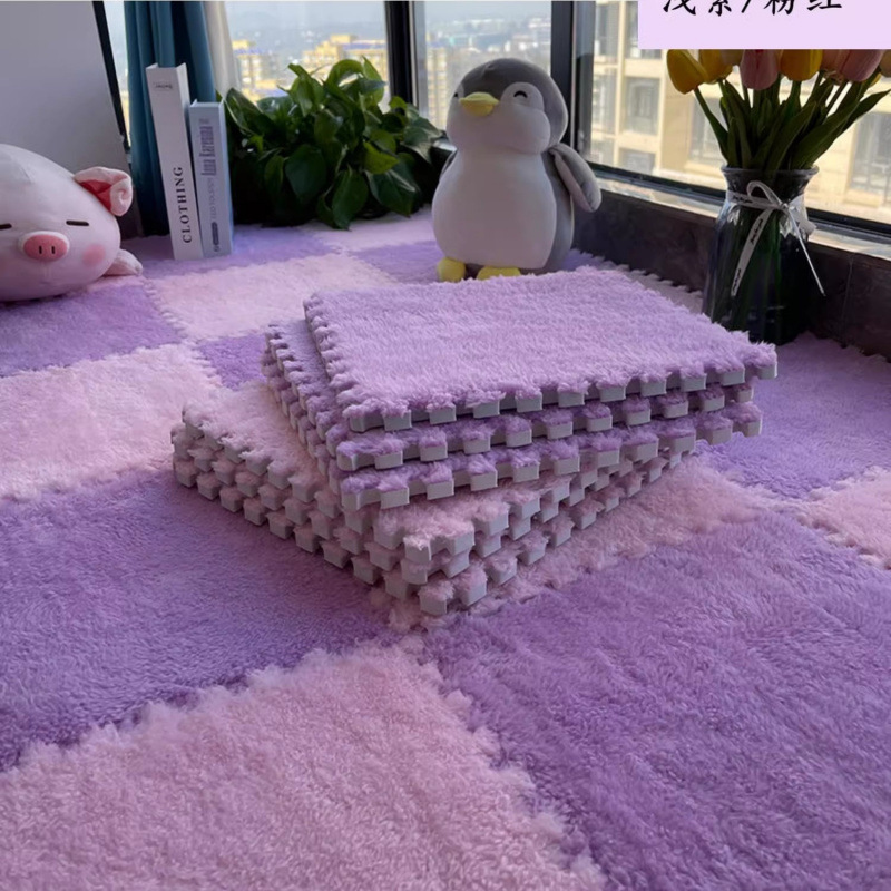 Alfombra de felpa, tapete, manta de costura, tapete, dormitorio, tienda completa, princesa niña, sala de estar, manta de cabecera de área grande, hogar