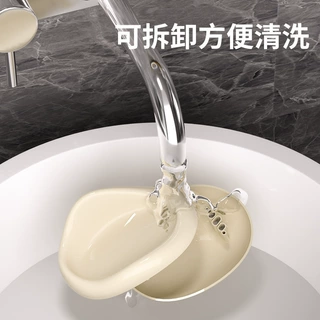 卫生间浴室收纳带挂钩奶油风云朵壁挂免打孔肥皂盒沥水香皂盒批发