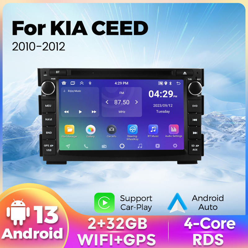 Suitable for 7Inch-8227-For Kia Ceed 2010-2012 Kia Ceed Android Smart Navigation