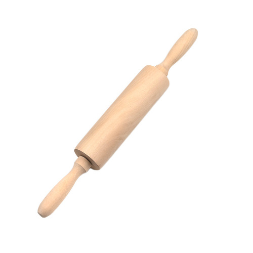 Hemu paintless wax-free roller rolling pin wooden rolling pin dumpling skin pressing pin baking tool good helper