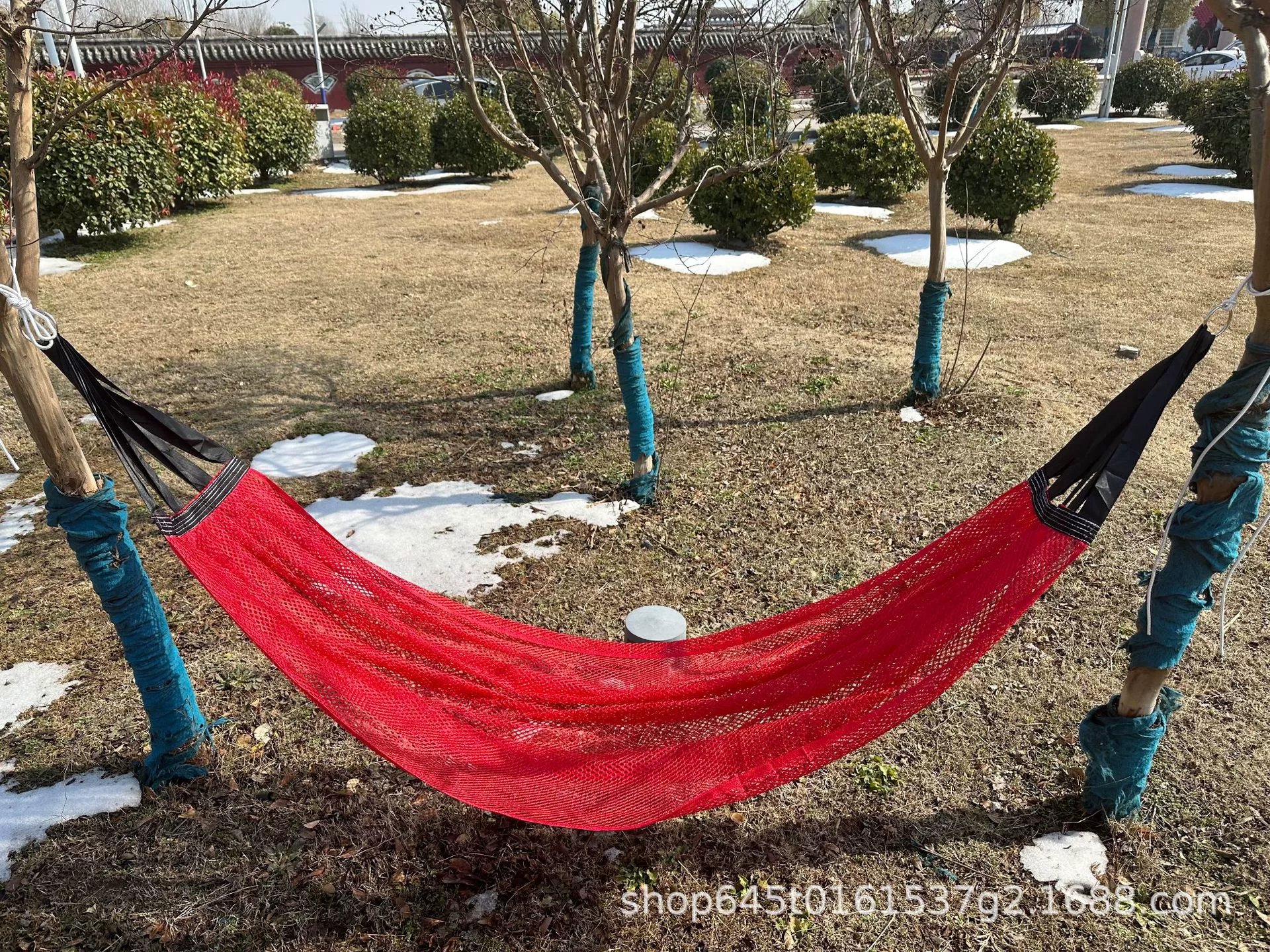 Travel silk street swings for double, increased thickness, anti-rollover
