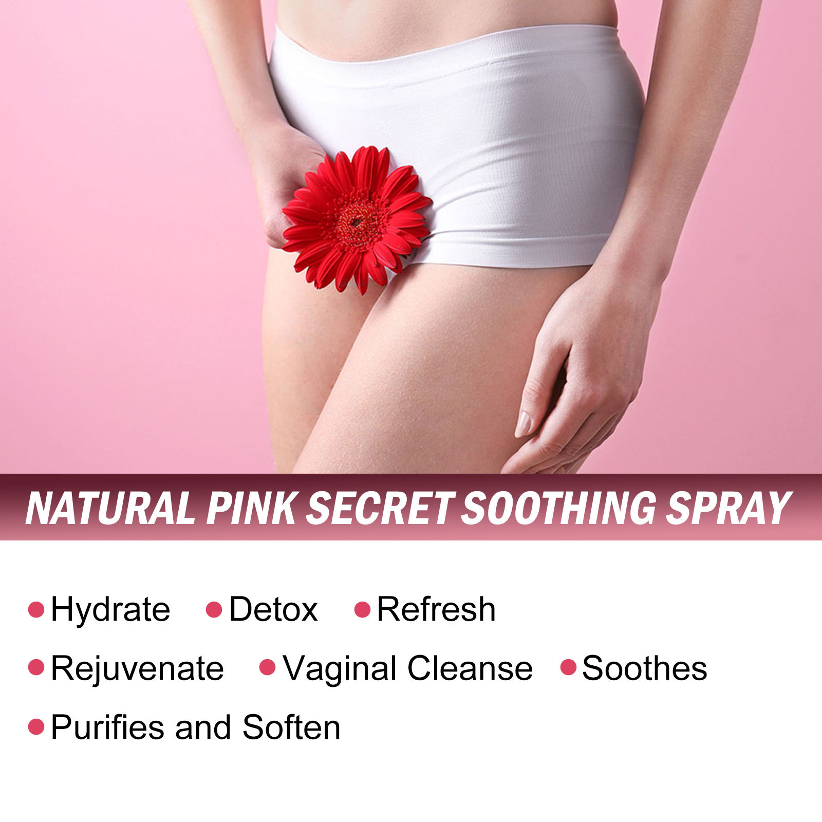 North Moon Women's zur Linderung von Juckreiz und Unwohlsein. Körperreinigungs-Geruchspflegespray_voghion.com