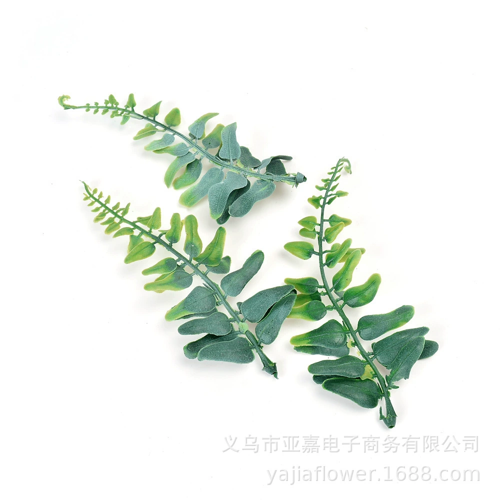 Artificial Aquatic Leaves, Realistic Phoenix-Tail Ferns for Wedding & Floral Decor, Lightweight Pack