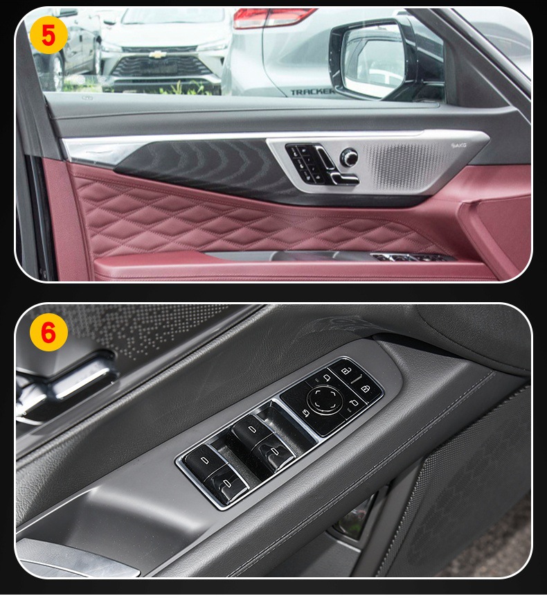 Suitable for 19-25 Cadillac Ct6 Special Screen Center Console Interior Sticker Car Modification Transparent Protective Film